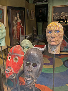 Collection of masks.