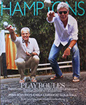 Hampton's cover of two men playing petanque.